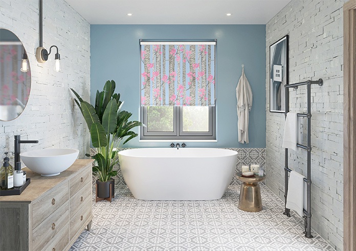 Birch Tree, Spring Pastels - Roller Blind - Image 8